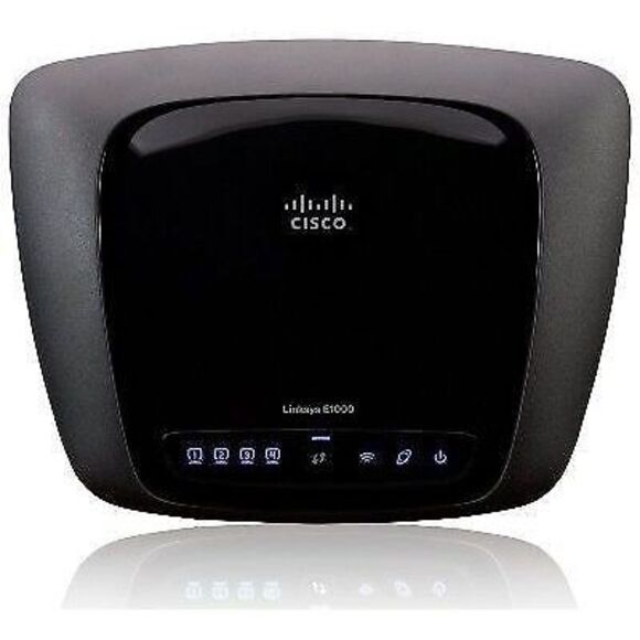 Linksys E1000 300 Mbps 4-Port 10/100‎ Wireless N Router - Picture 1 of 1